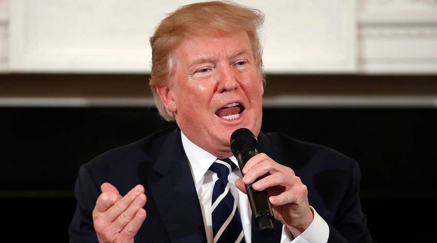 Trump seizes spotlight on guns