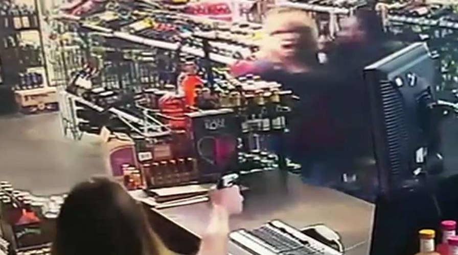 Mother and daughter confront armed robbery suspect