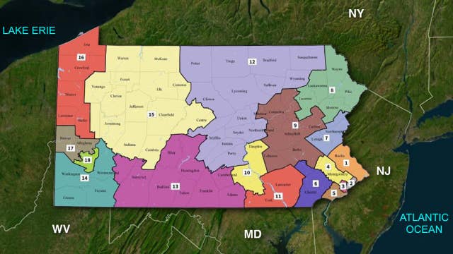 Pennsylvania’s new congressional map: What to know| Latest News Videos ...