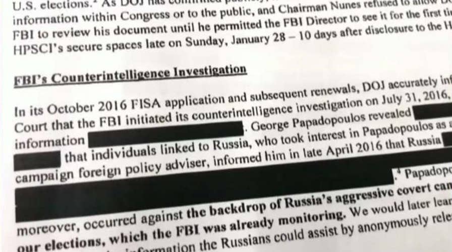 Democratic memo rebutting FISA surveillance abuse released