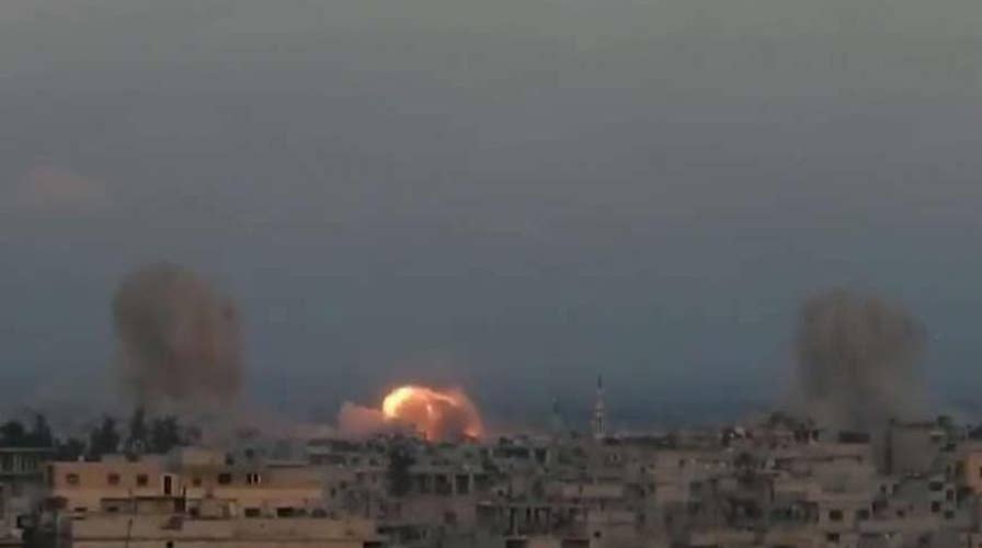 President Trump condemns assault on Syrian rebels