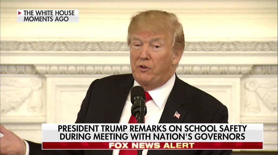 Trump blasts officers' 'disgusting' response to school shooting.
