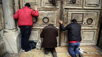 Jerusalem mayor says he's trying to resolve church crisis