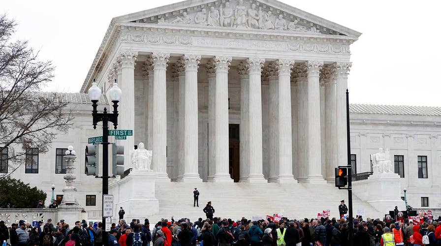 Supreme Court Justice quiet in case that could crush unions
