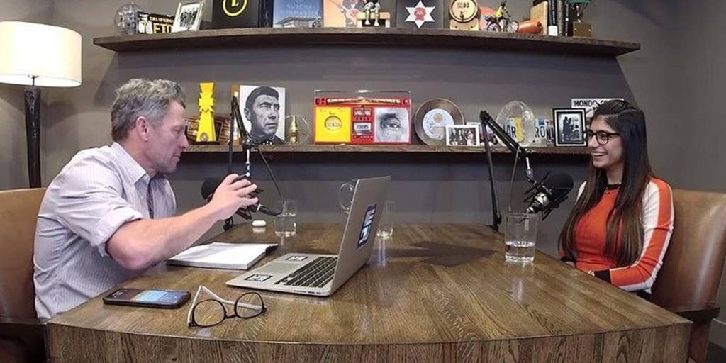 1024px x 512px - Lance Armstrong interviews Mia Khalifa, who says she quit porn due ...