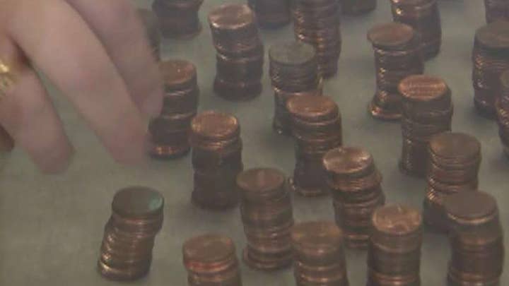 Florida woman pays water bill in 49,300 pennies