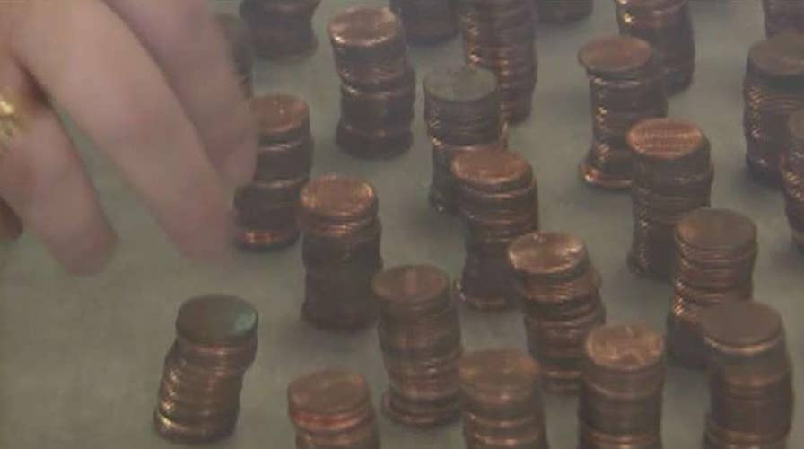 Florida woman pays water bill in 49,300 pennies