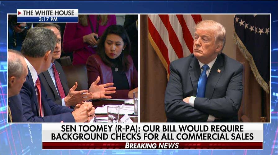 Trump on Obama, Gun Control Background Check Bill