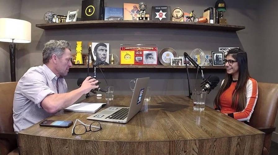 Mia Khalifa Son Sex - Lance Armstrong interviews Mia Khalifa, who says she quit porn due to ISIS  threats | Fox News