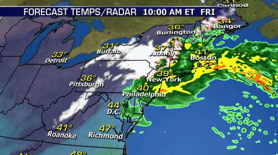 National forecast for Thursday, March 1