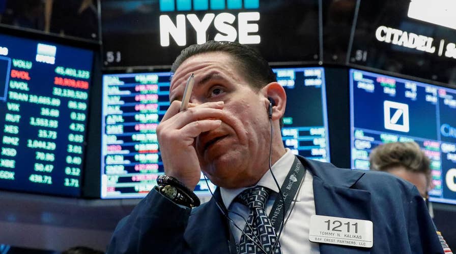 Stocks sink as Trump talks about tariffs