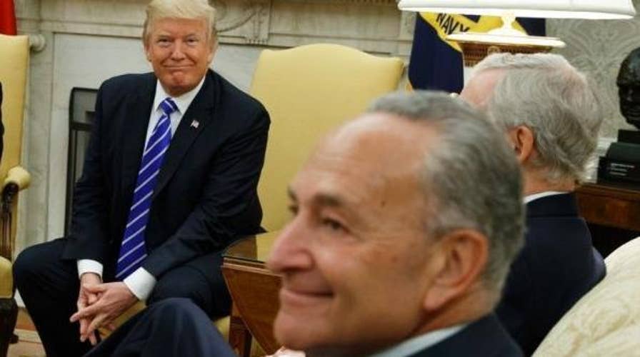 Schumer applauds Trump as NRA pushes back