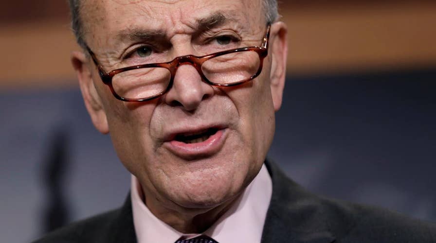 Chuck Schumer opposing Trump nominee because he's white