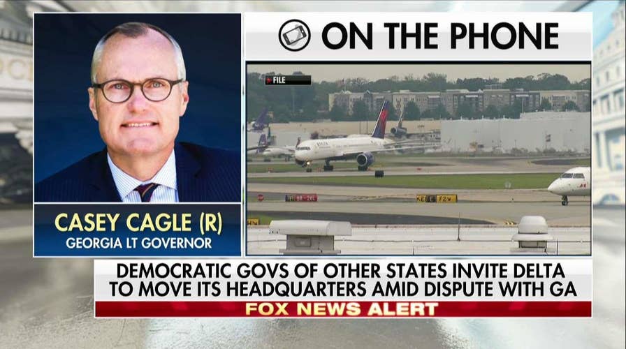 GA Lt Gov Reacts to Delta Decision