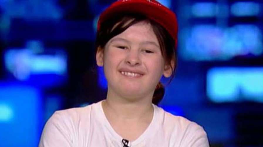 Meet President Trump's biggest young fan