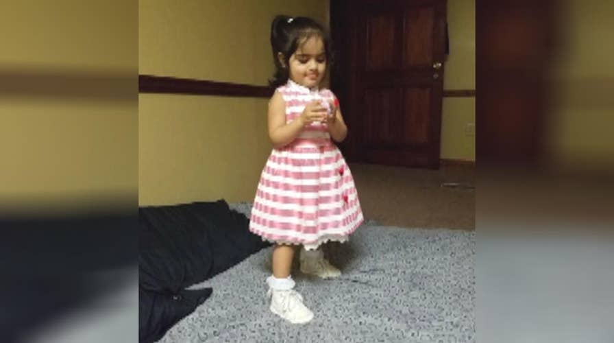 Falling mirror kills child