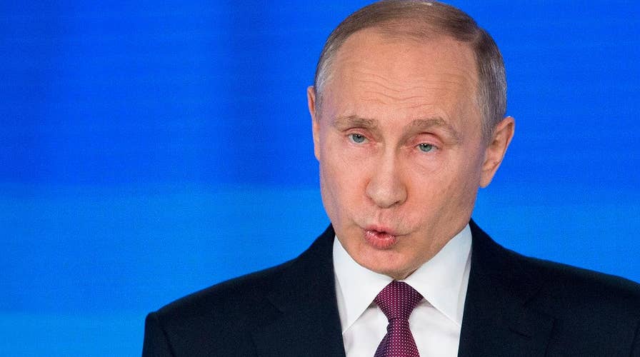 Vladimir Putin boasts of missile with 'unlimited range'