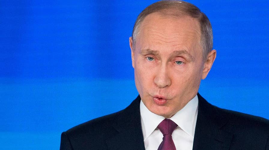 Vladimir Putin boasts of missile with 'unlimited range' 