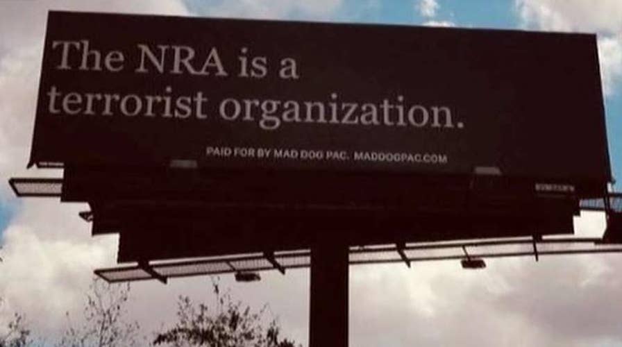 Florida billboard targets NRA as 'terrorist organization'