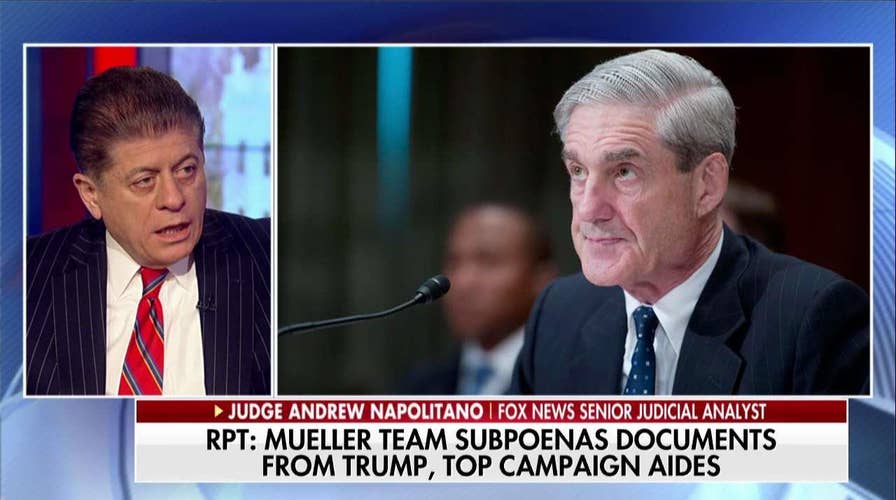 Judge Napolitano: Gates could be 'treasure trove' for Mueller.