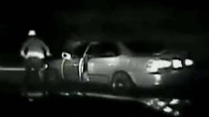 Suspected drunken driver run over by his own car