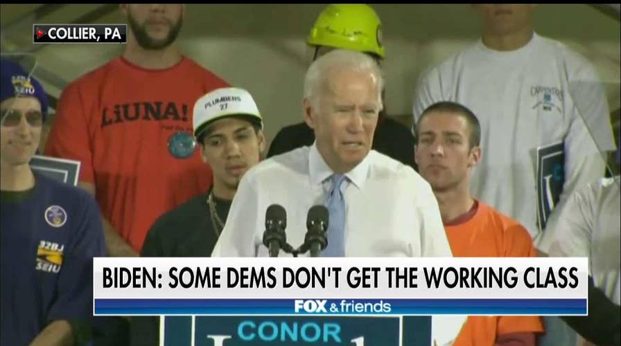 'It Makes Me Angry': Biden Says Some Dems 'Don't Get' Blue-Collar Voters