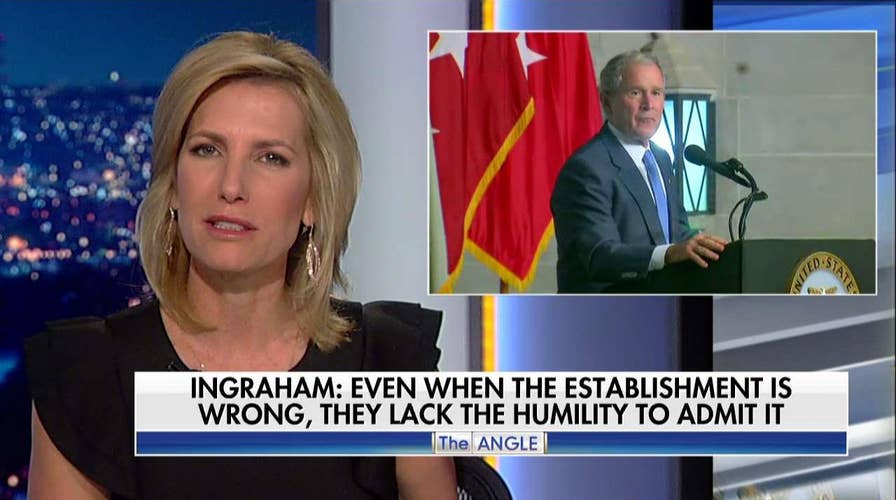 Ingraham Hits Back at Bush Over Trump Jab: Endless War, Financial Crisis Was Not 'Pretty Good'