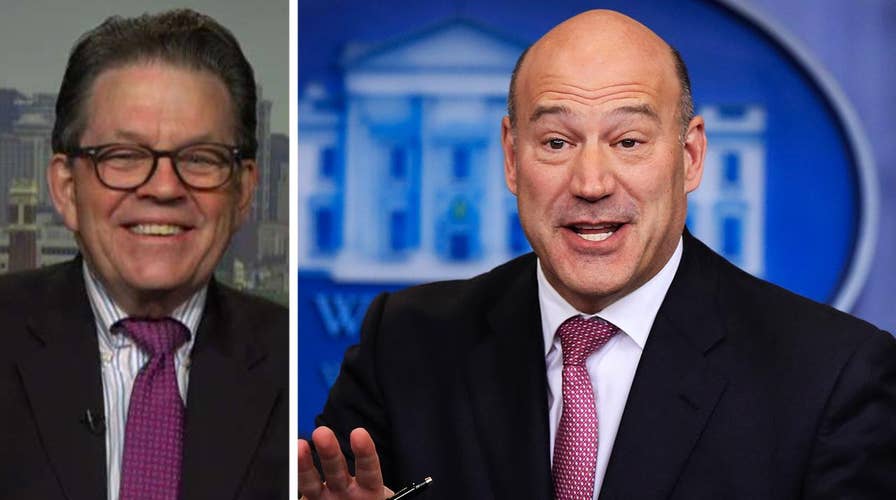 Laffer: Cohn resignation not about disagreement with Trump