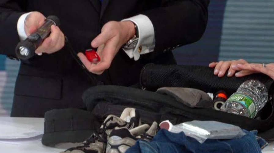 What to pack in a 'go bag'