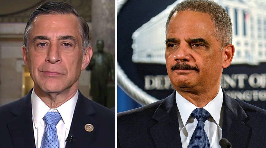 Rep. Issa: Holder obstructed justice in Fast and Furious