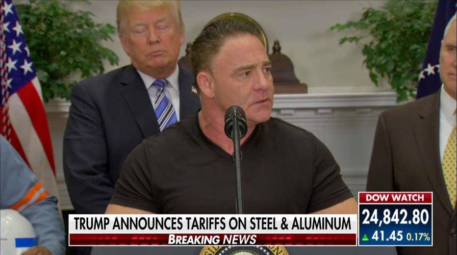 PA Steelworker Thanks Trump: 'These Tariffs Definitely Have an Impact'