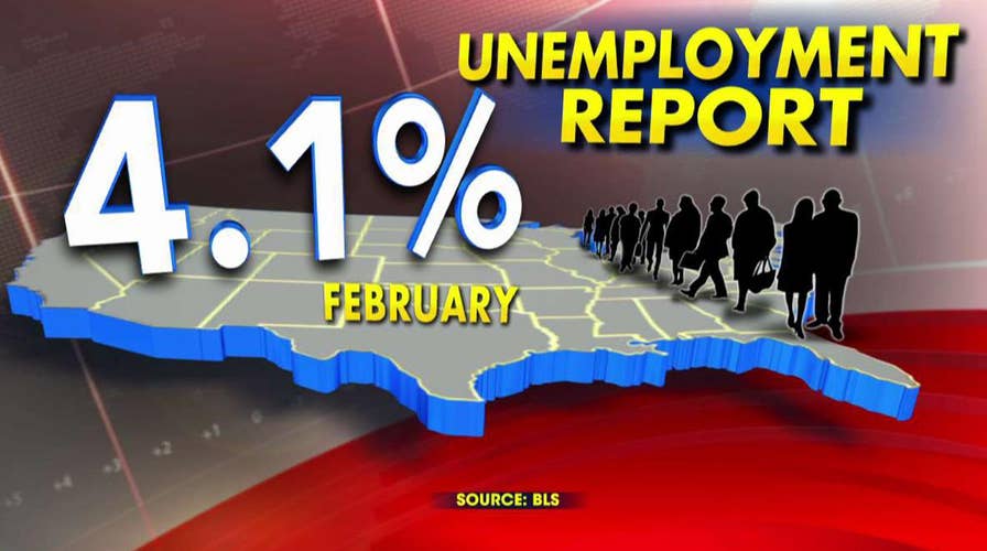 313,000 jobs added in February, most in 1.5 years