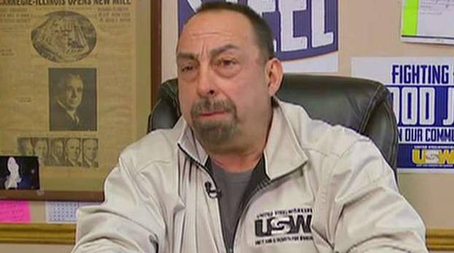 Pennsylvania steel workers react to Trump's tariff decision