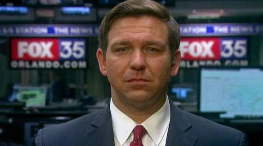 Rep. Ron DeSantis reacts to new Florida gun law