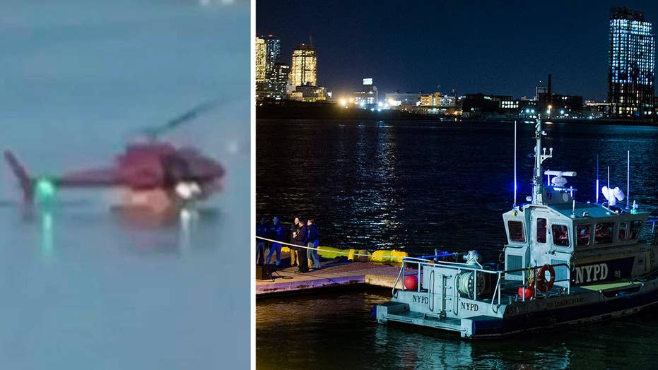 Video appears to show final moments before helicopter crashed into NYC