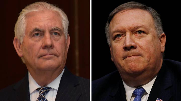 President Trump to replace Tillerson with Pompeo