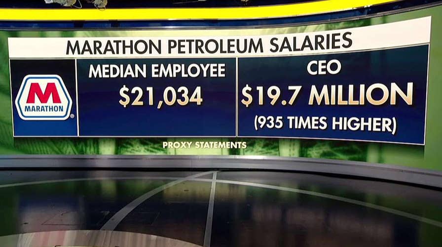 Comparing CEO pay to their workers