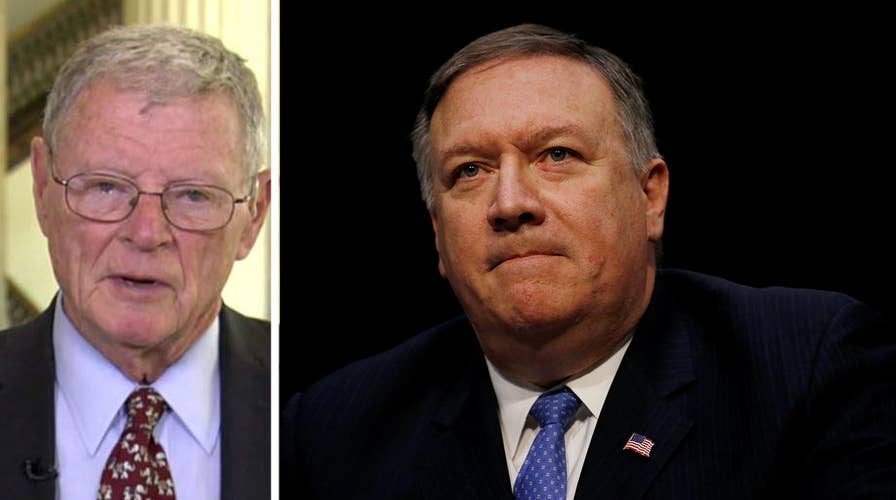 Sen. Inhofe on Trump tapping Pompeo as secretary of state