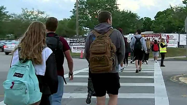 Students stage walkouts in protest of gun violence