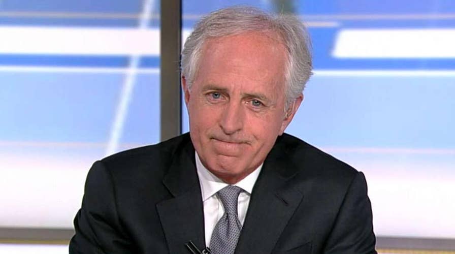 Sen. Bob Corker responds to Rex Tillerson's ouster