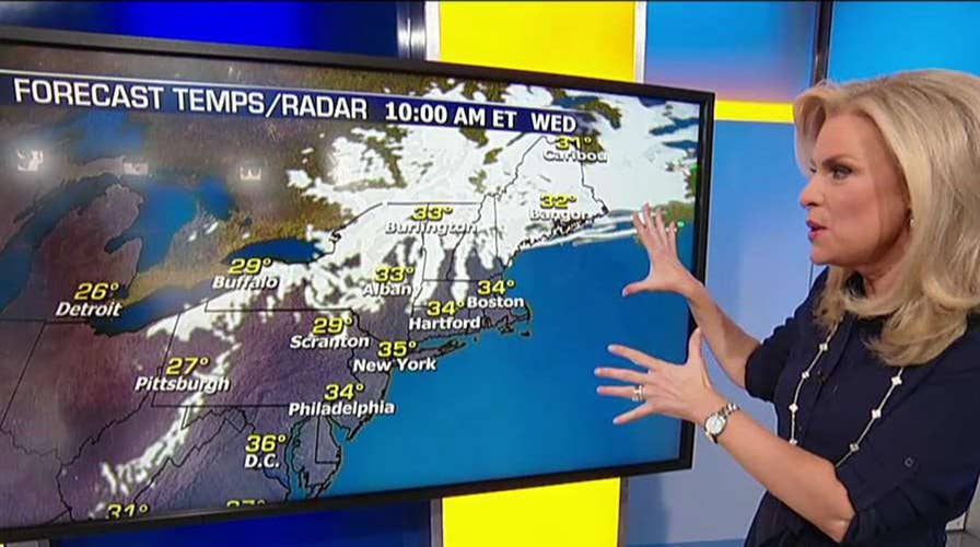 National forecast for Wednesday, March 14