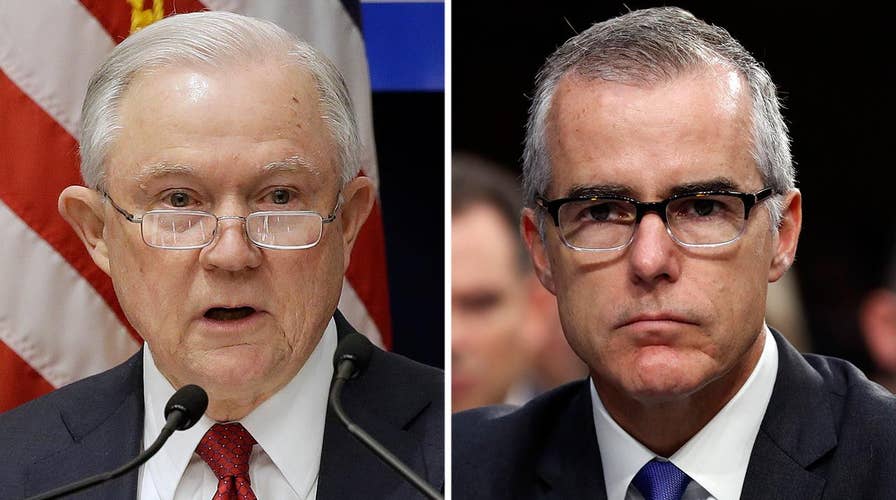Sources: Sessions could fire McCabe before his retirement