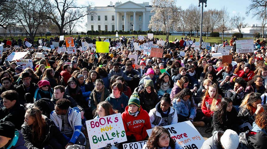 Students stage nationwide walkout to protest gun violence