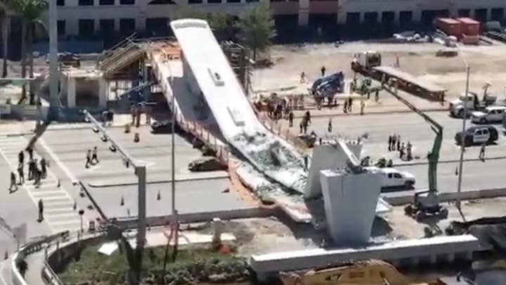 New photos show larger cracks in Miami bridge before deadly