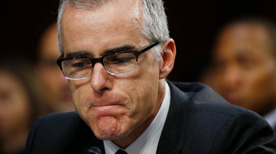 FBI watchdog recommends firing Andrew McCabe