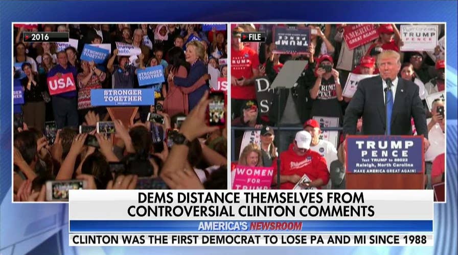 Tarlov on Clinton's new criticism of Trump voters.