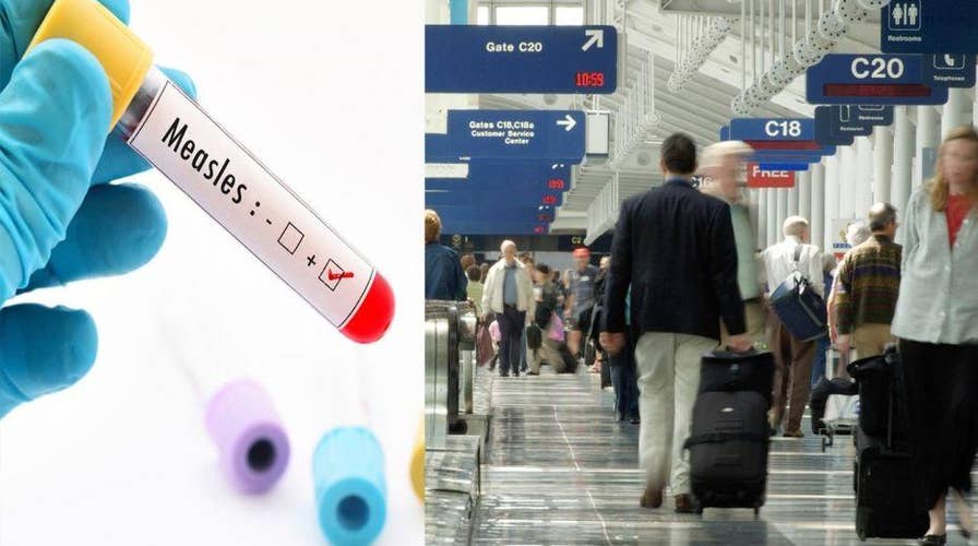 Travelers beware: Potential measles outbreak at three major U.S. airports