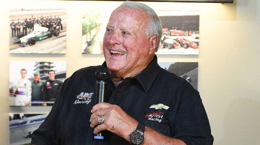 Killer bee attack sends race car driver A.J. Foyt to the hospital