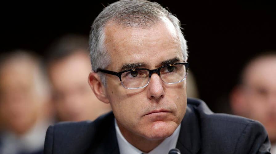 FBI's Andrew McCabe fired for misconduct after IG report