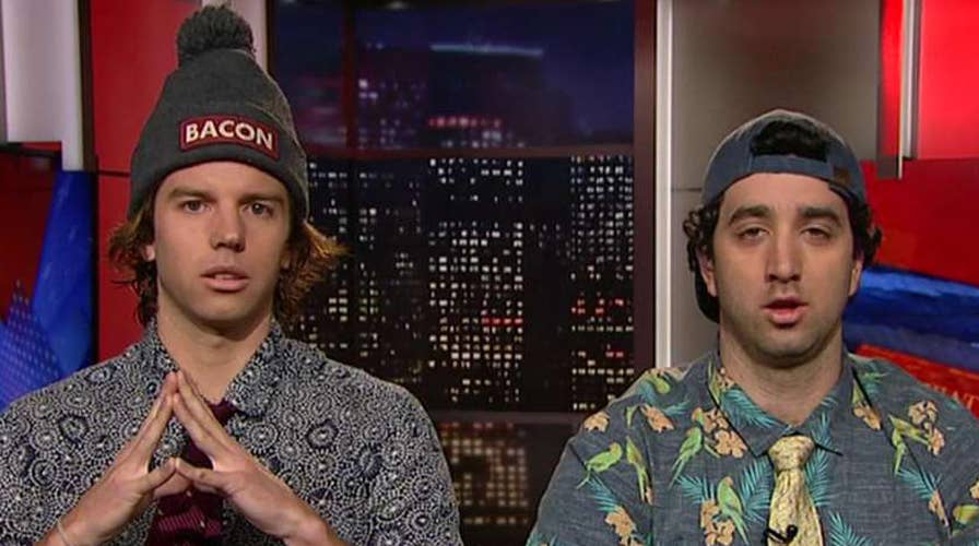 'Party bros' talk President Trump's trip to the Golden State